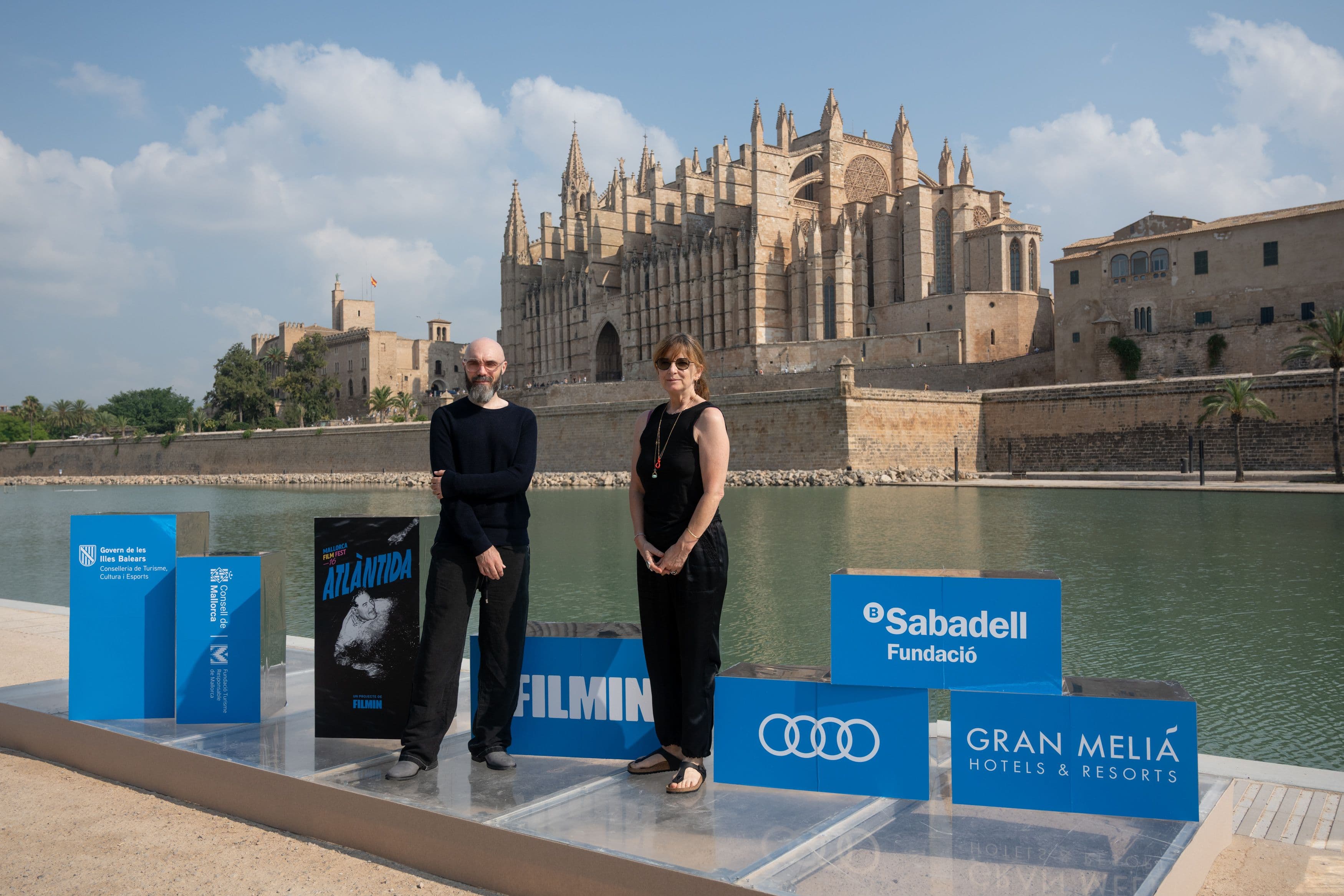 David Lowery y Bina Daigeler en la 16 edición del Atlàntida Mallorca Film Fest