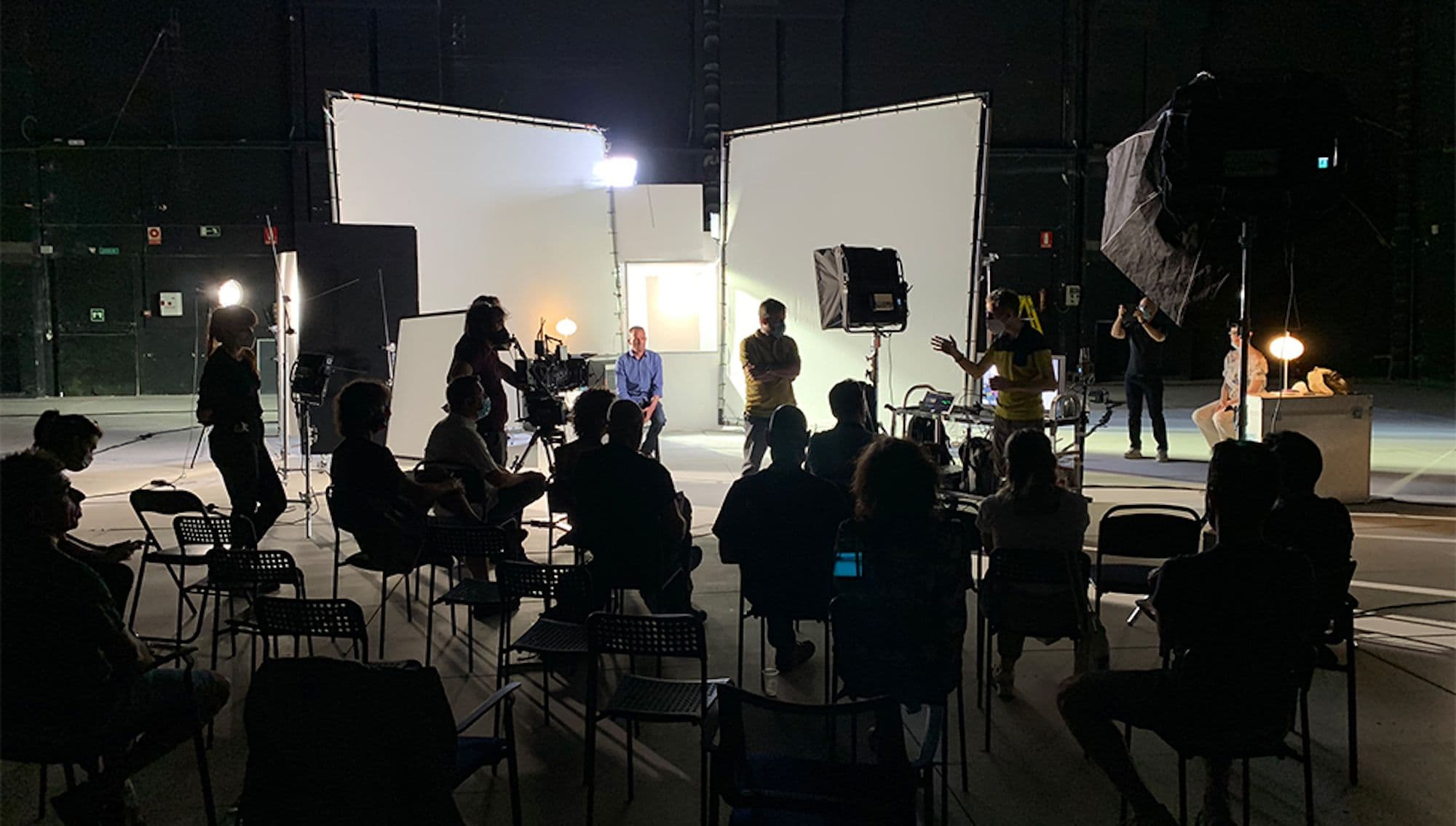 Foto de muestra del trabajo de Valderrama y Hernández al frente de la empresa de luminaria Velvet, premio Segundo de Chomón