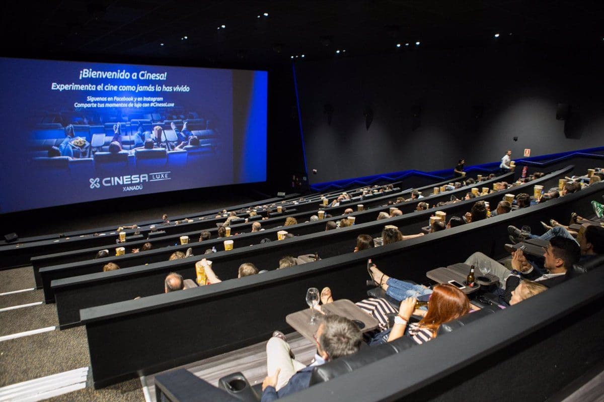 Sala de cine de Cinesa 'Luxe'