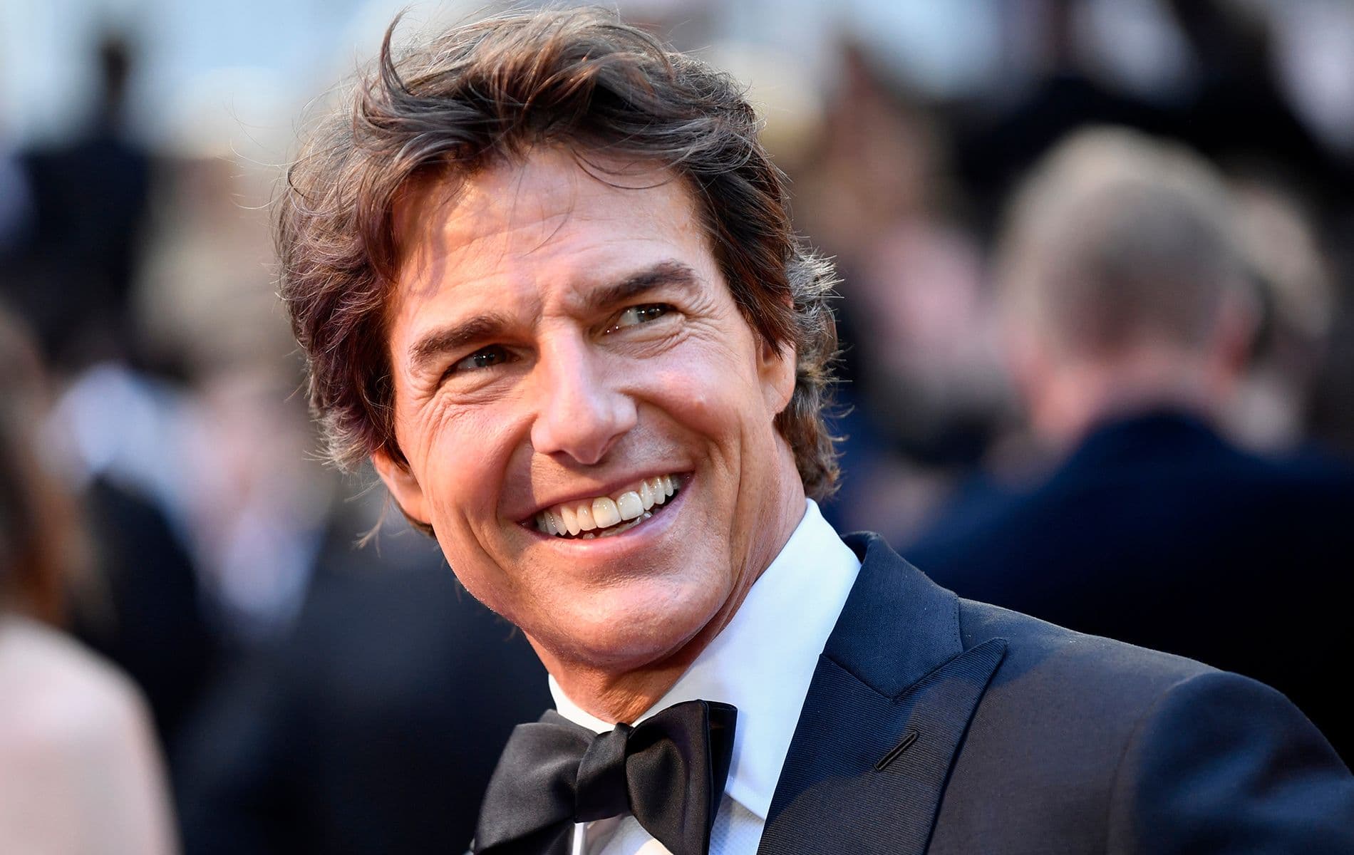 Tom Cruise en la presentación de 'Top Gun: Maverick' en Londres