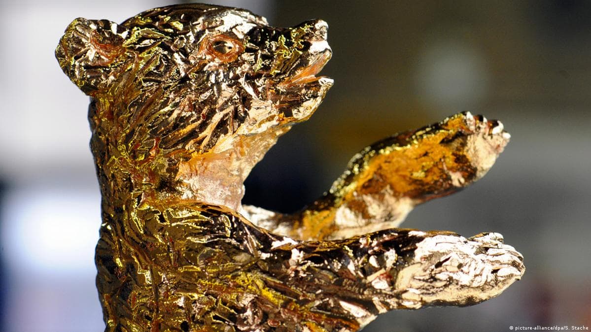 Imagen de recurso de un Oso de Oro de Berlín, el máximo galardón del festival alemán