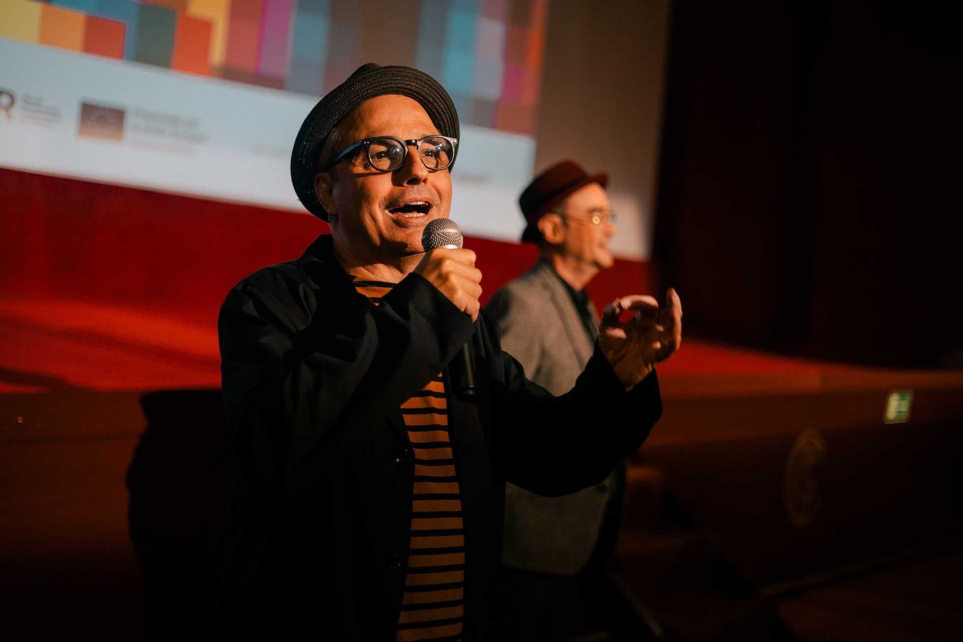 Pablo Berger, durante su visita al Festival de Sevilla para presentar 'Robot dreams'