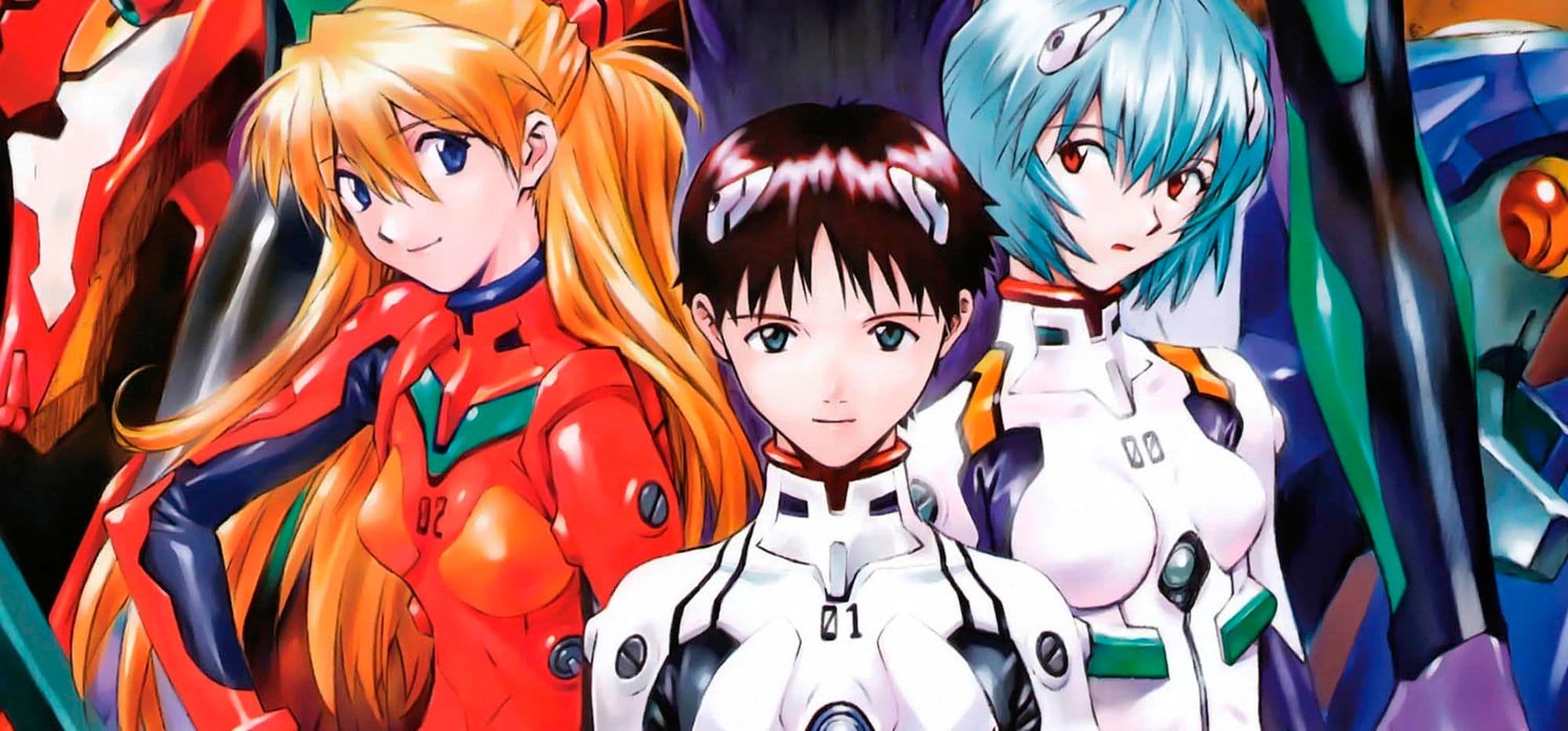 Imagen promocional de Neon Genesis Evangelion