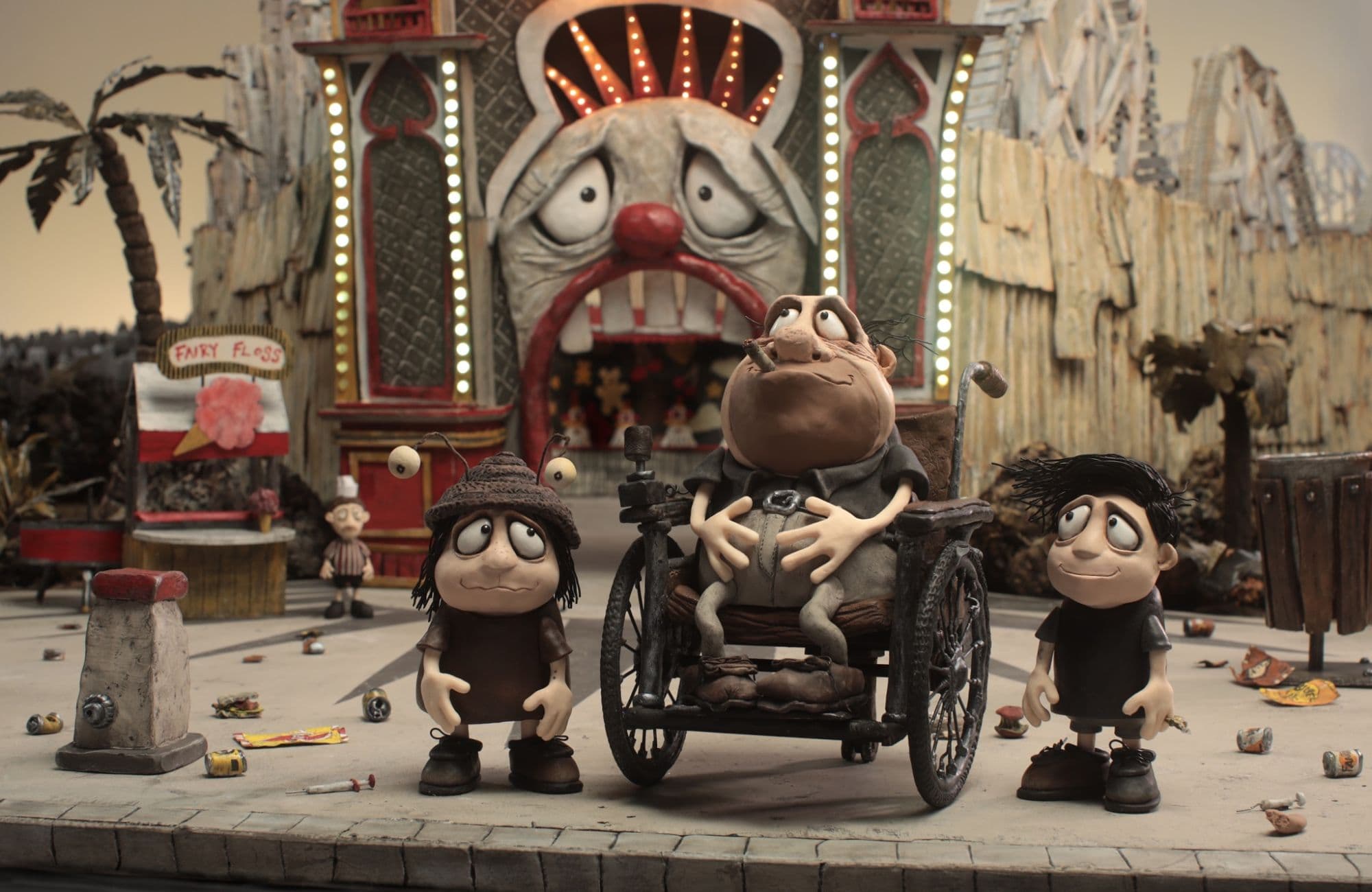 Fotograma de la película de animación 'Memorias de un caracol', de Adam Elliot