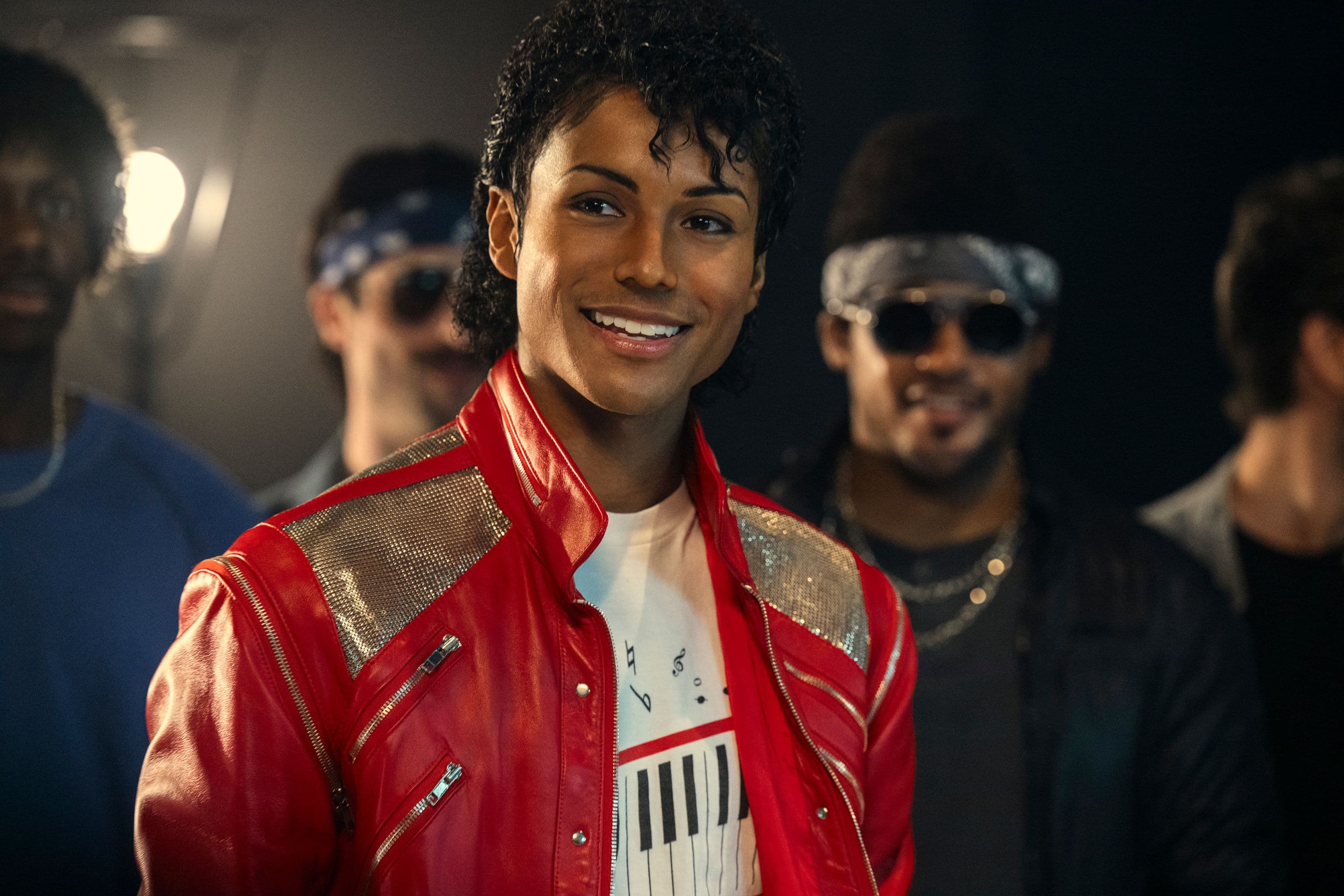 Fotograma promocional de 'Michael', dirigida por Antoine Fuqua, con Jaafar Jackson interpretando a Michael Jackson