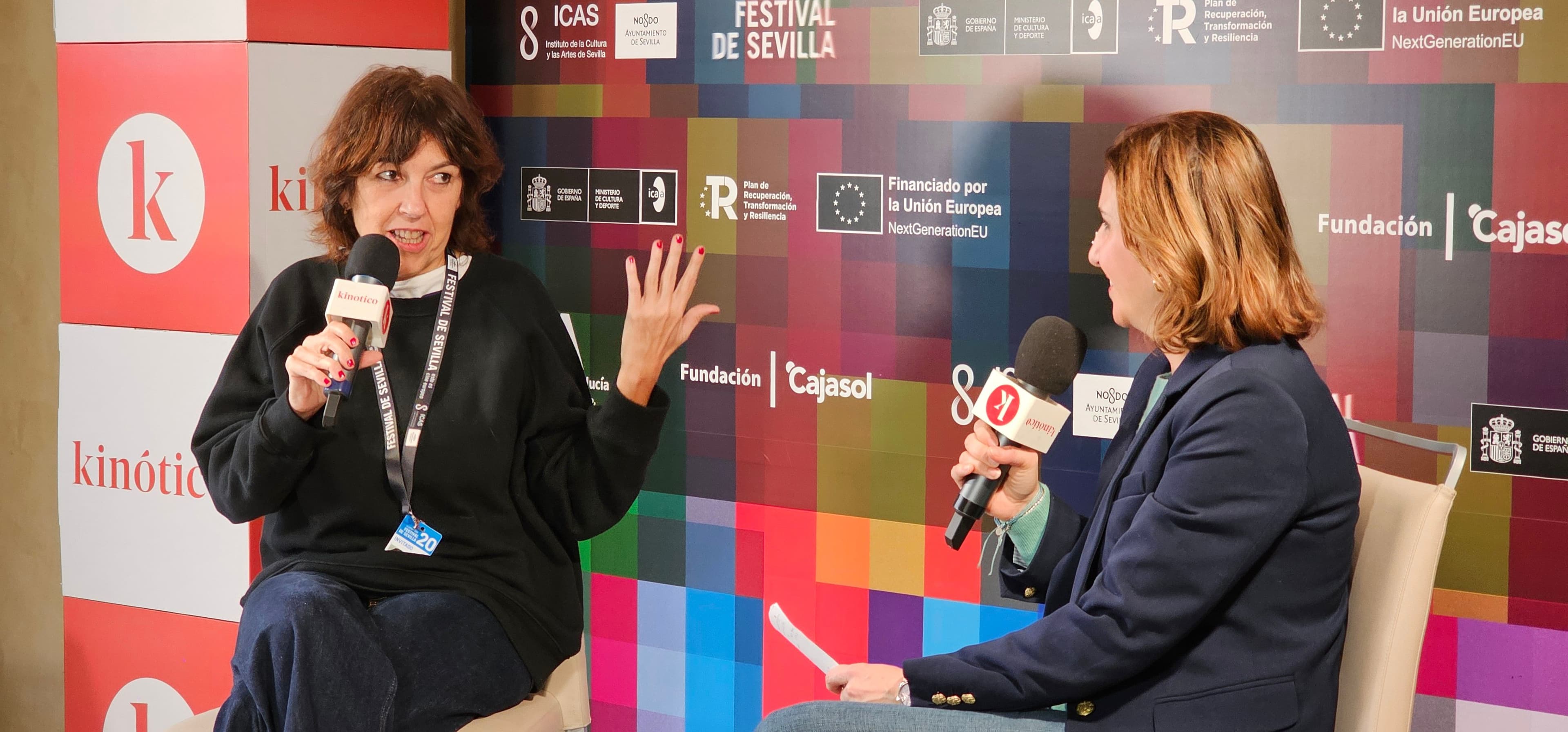 Virginia García del Pino conversa con Kinótico por la presentación de su película ‘La estafa del amor’ en el Festival de Sevilla