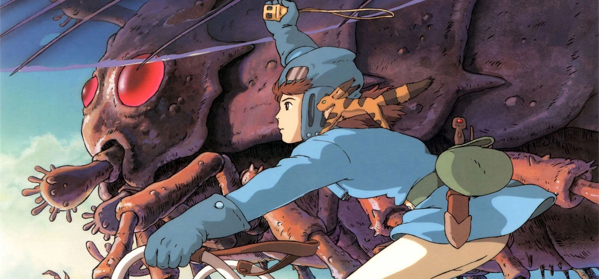 Fotograma de 'Nausicäa del valle del viento' de Hayao Miyazaki