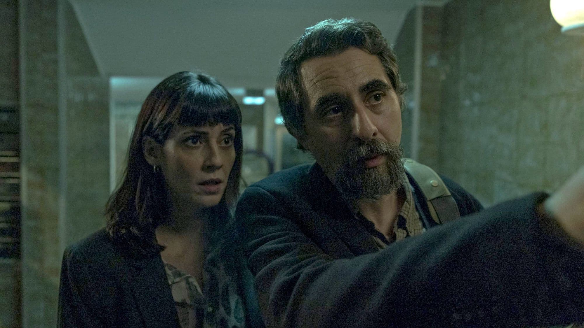 Eva Ugarte y Berto Romero dan vida a Juana y Nacho, protagonistas de 'El otro lado'