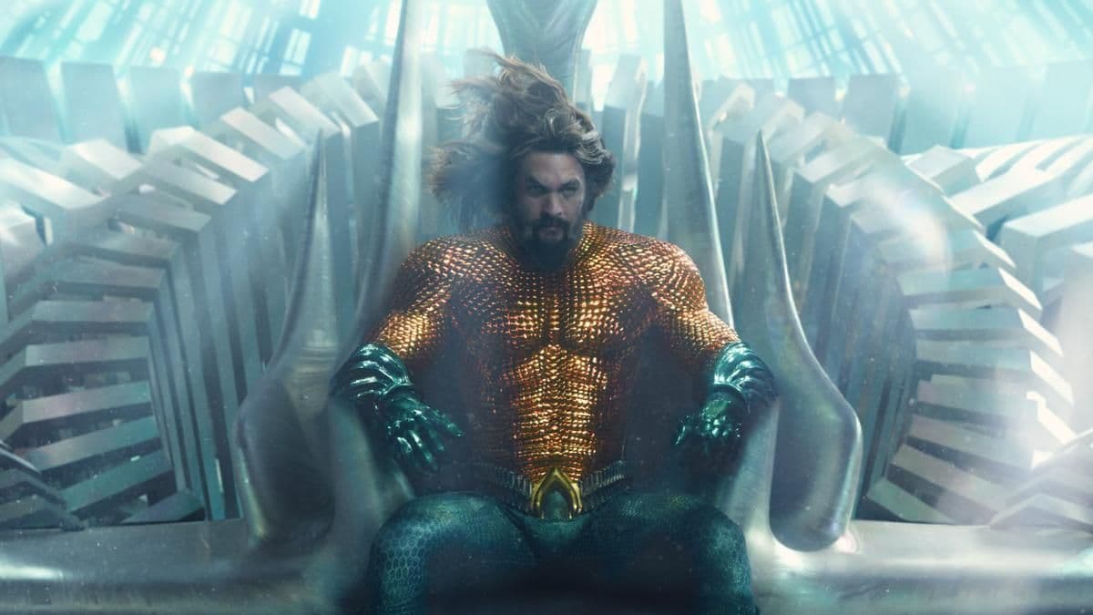 Jason Momoa en 'Aquaman y el reino perdido'