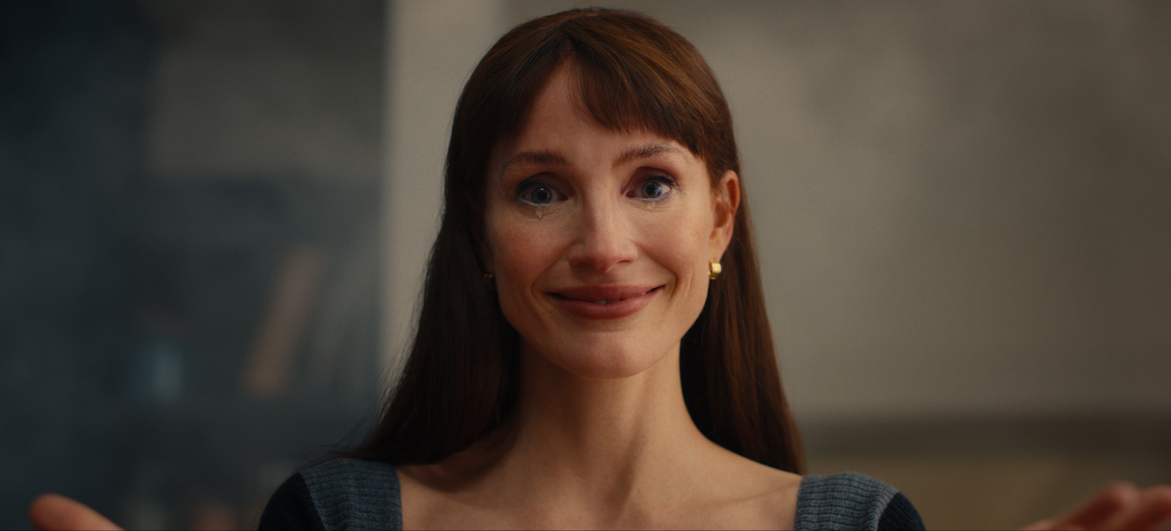 Jessica Chastain en un fotograma de 'Madre siniestra', de Rob Savage