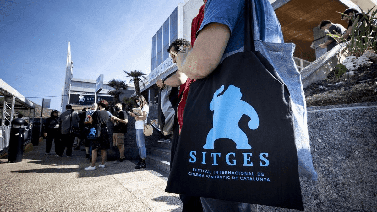 Imagen de ambiente de asistentes al Festival de Sitges, en una fotografía de archivo perteneciente a la edición realizada en octubre de 2022